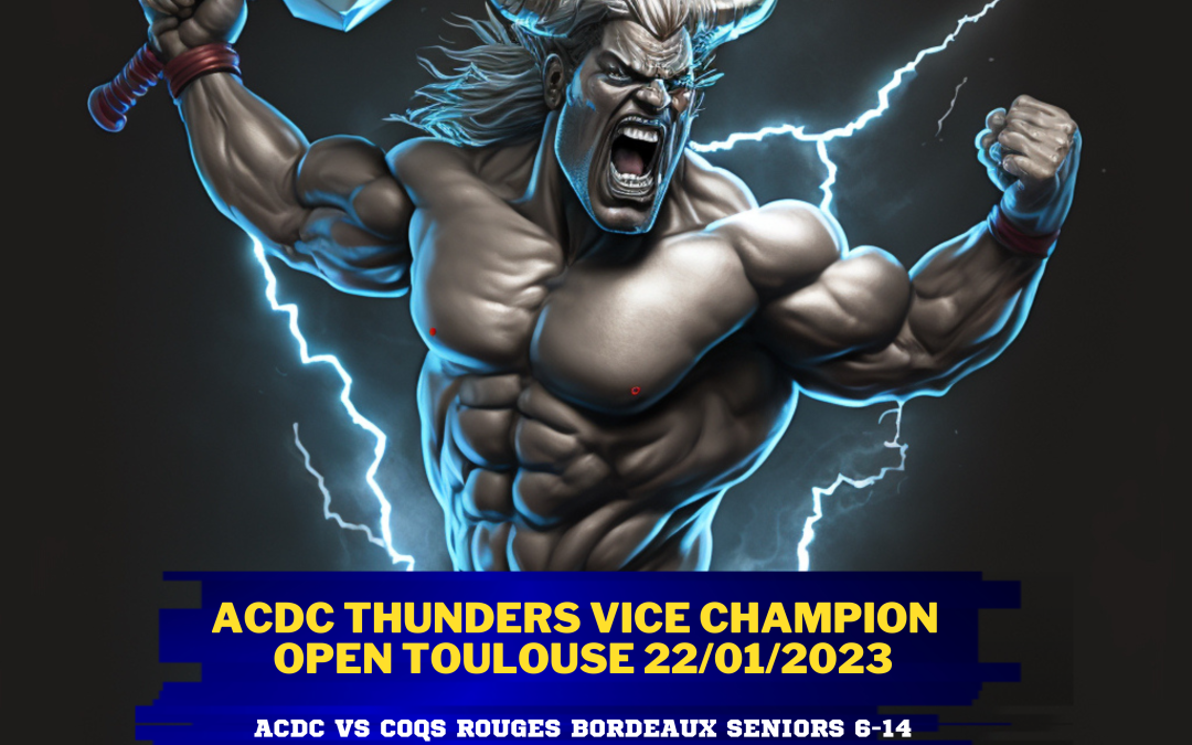 Les Thunders d’ACDC illuminent l’Open de dodgeball à Toulouse !